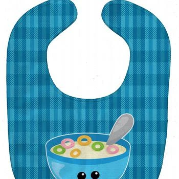 Caroline's Treasures | Blue bowl of Cereal Baby Bib,商家Verishop,价格¥80