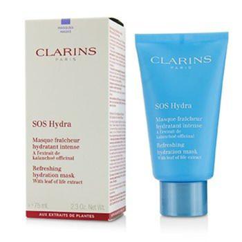 娇韵诗弹簧霜面膜, Clarins | Unisex SOS Hydra Refreshing Hydration Mask 2.5 oz Skin Care 3380810177572商品图片 8.5折