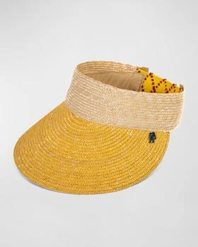 推荐Wide Brim Straw Visor商品