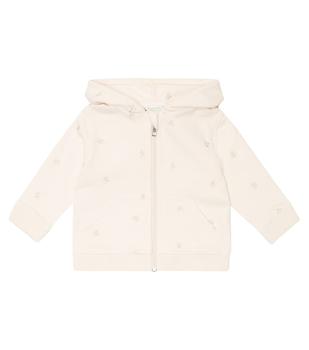 商品Bonpoint | Baby Tibou embroidered cotton hoodie,商家MyTheresa,价格¥1102图片