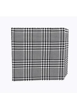 Fabric Textile Products, Inc. | Napkin Set, 100% Polyester, Set of 4, 18x18", Black & White Houndstooth,商家Belk,价格¥227