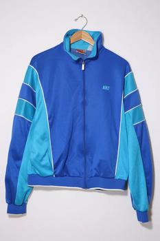 推荐Vintage Nike 1986 Colorblock Mock Zip Sweatshirt商品