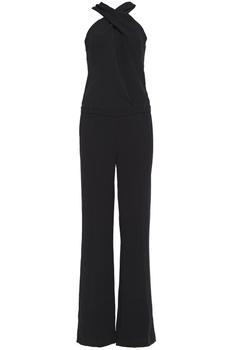 女士Crossover Culture, ba&sh | Oasis crossover open-back crepe jumpsuit商品图片 2.9折