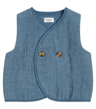 Donsje | Baby Narini cotton-blend vest,商家MyTheresa HK,价格¥367