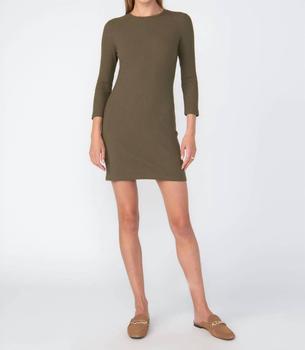 Sanctuary | Rider Bodycon Dress in Olive Oil商品图片,6.3折