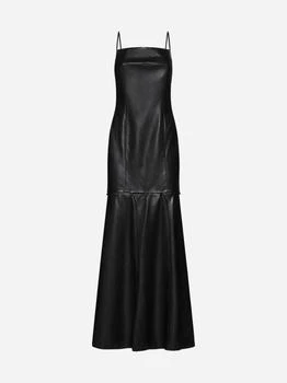 Nanushka | Frera vegan leather long dress 5折×额外9.2折, 额外九二折