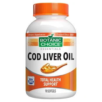Botanic Choice | Cod Liver Oil with Vitamins A & D,商家Walgreens,价格¥103