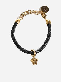 推荐Medusa-charm leather bracelet商品