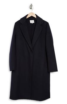 vince大衣, Vince | Classic Recycled Wool Blend Coat商品图片 5.3折