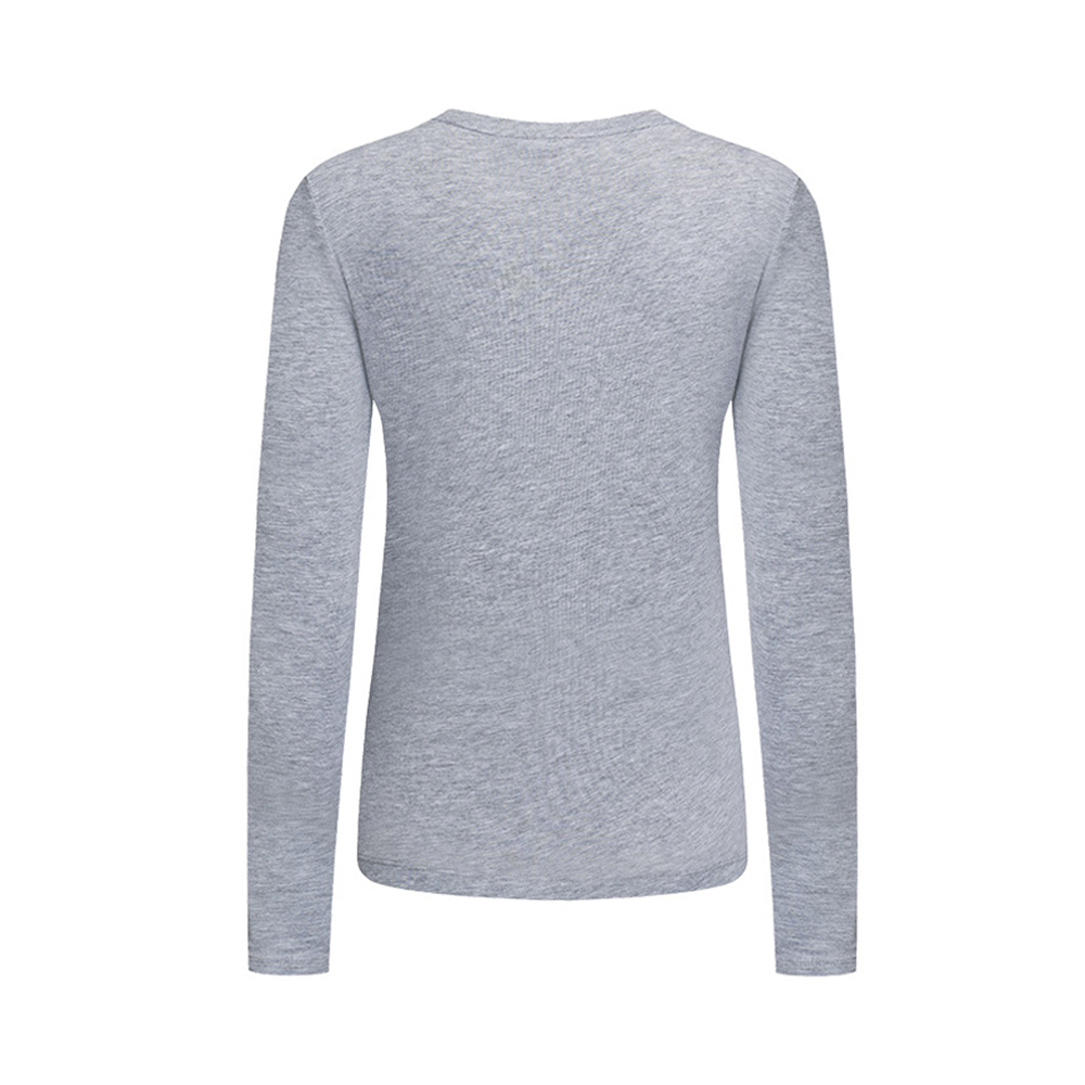 推荐EMPORIO ARMANI 女士灰色棉质长袖T恤 6ZTT79-TJ12Z-3905商品