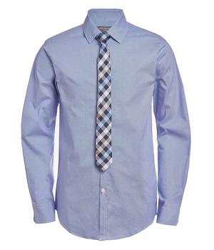 Van Heusen, Van Heusen | Boys' Long Sleeve Dress Shirt and Tie Set商品图片 