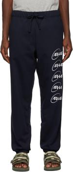 Carhartt WIP | Navy Orbit Lounge Pants商品图片,独家减免邮费