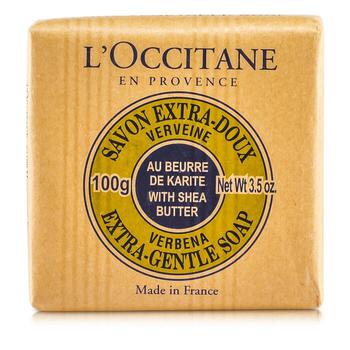 L'Occitane | L'Occitane 乳木果马鞭草味洁肤皂 身体皂 沐浴皂 温和保湿 沁爽舒缓 温和洁肤 100g/3.5oz商品图片,额外9.5折, 额外九五折