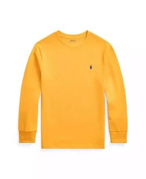 Ralph Lauren | Big Boys Cotton Jersey Long-Sleeve T-shirts,商家Macy's,价格¥160