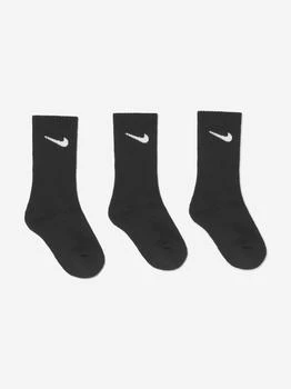 NIKE | Boys Basic 3 Pack Socks Set in Black,商家Childsplay Clothing,价格¥64