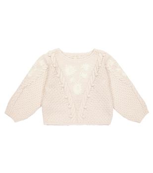 商品Louise Misha | Acacia embroidered knitted sweater,商家MyTheresa,价格¥704图片