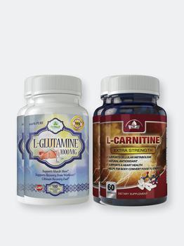 商品Totally Products | L-Glutamine and L-Carnitine Extra Strength Combo Pack,商家Verishop,价格¥269图片