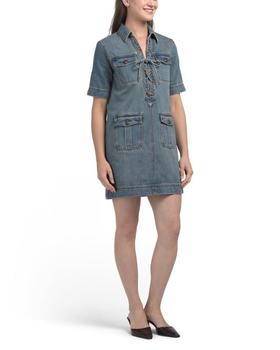hollister denim dress Hollister Denim Mini Dress