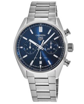 推荐Tag Heuer Carrera Calibre Heuer 02 42mm Blue Dial Steel Men's Watch CBN2011.BA0642商品