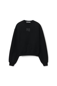 product puff logo sweatshirt in structured terry image