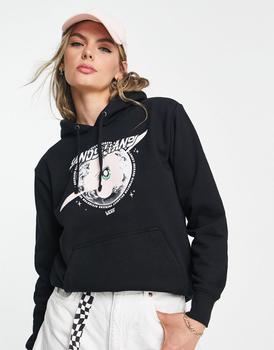 Sandy Liang, Vans | Vans X Sandy Liang hoodie in black商品图片 5.9折