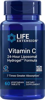商品Life Extension Vitamin C 24-Hour Liposomal Hydrogel™ Formula (60 Tablets, Vegetarian),商家Life Extension,价格¥187图片