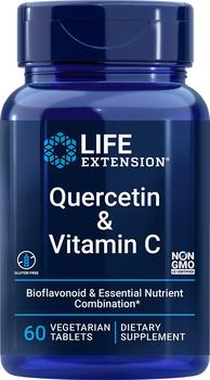 商品Life Extension Quercetin & Vitamin C (60 Vegetarian Tablets),商家Life Extension,价格¥88图片