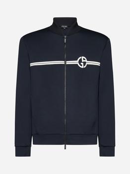 Giorgio Armani | Logo jersey track suit商品图片,额外8折, 额外八折