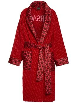 Versace | Greca Signature Bathrobe,商家LUISAVIAROMA,价格¥5057