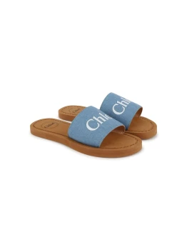 Chloé | Chloé 女童凉鞋 C20185Z10 蓝色,商家Beyond Boutique HK,价格¥1033