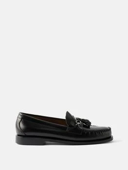 推荐Lincoln tassel-trim leather loafers商品