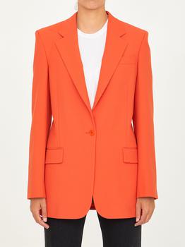 推荐Single-breasted orange jacket商品