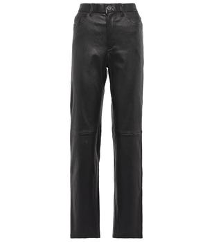 推荐Exclusive to Mytheresa – Terry high-rise leather pants商品