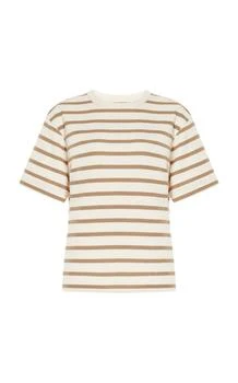 推荐Citizens of Humanity - Goldie Striped Cotton-Blend Jersey T-Shirt - Stripe - L - Moda Operandi商品