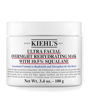 Kiehl's | Ultra Facial Overnight Hydrating Face Mask with 10.5% Squalane (100g)商品图片,