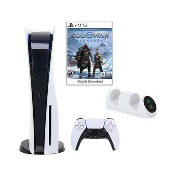 商品Playstation | Sony 5 Core Console with God of War: Ragnarok with Dual Charger,商家Macy's,价格¥5223图片