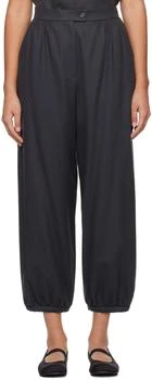 AMOMENTO | Gray Shirring Trousers,商家SSENSE,价格¥1383
