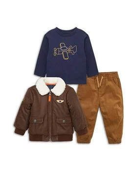 Little Me | Boys' Aviator Jacket, Plane Tee & Pants Set - Baby 满$100减$25, 满减