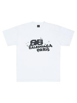 Balenciaga | Hand Drawn BB Icon T-shirt Medium Fit商品图片,