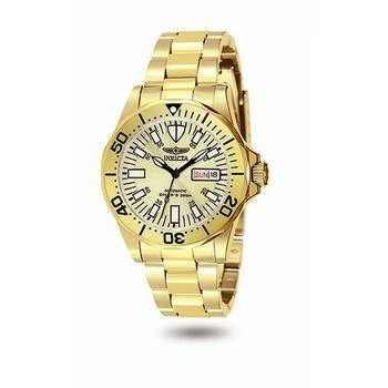 Invicta | Sapphire Diver Champagne Dial Yellow Gold-plated Men's Watch 7047,商家Jomashop,价格¥737