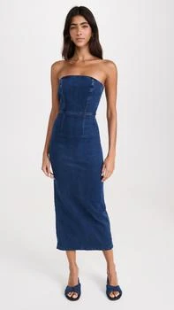 推荐Eugenia Denim Midi Dress商品