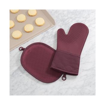 商品OXO | Good Grips Silicone Oven Mitt & Pot Holder Set,商家Macy's,价格¥165图片