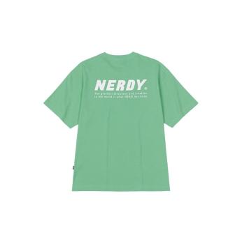 商品NERDY | 【享贝家】ZY - NERDY 圆领背标大logo字母短袖T恤 男女同款 绿色 PNEU21KG04100,商家xiangbeiguoji,价格¥139图片