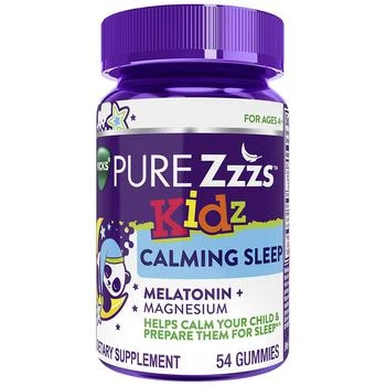 PURE Zzzs | Kidz Calming Sleep, Melatonin + Magnesium Sleep Aid Gummies for Kids & Children Berry,商家Walgreens,价格¥171