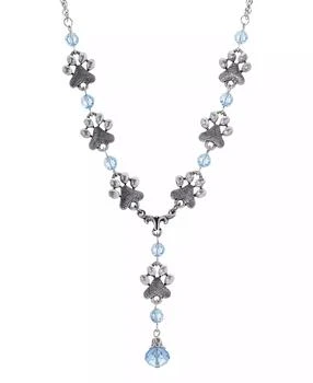 2028 | Sapphire Beaded Paw Necklace,商家Macy's,价格¥350