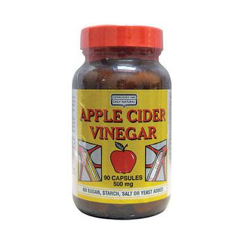 商品Only Natural Apple Cider Vinegar Capsules, 500 Mg - 90 Ea图片