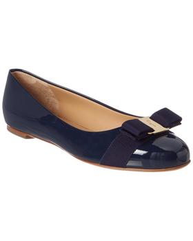 菲拉格慕芭蕾鞋, Salvatore Ferragamo | Salvatore Ferragamo Varina Patent Ballet Flat商品图片 8.3折