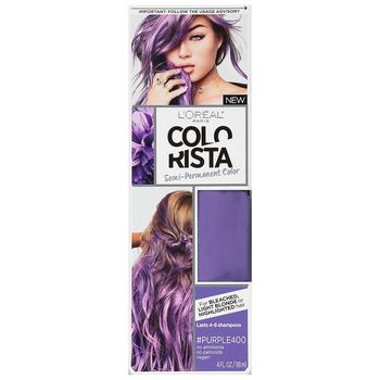 商品L'Oreal Paris Colorista | Semi Permanent Hair Color for Blondes,商家Walgreens,价格¥91图片