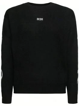 GCDS | Brushed Logo Virgin Wool Knit Sweater 额外8折, 额外八折