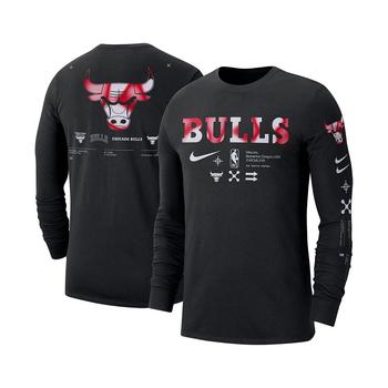 商品NIKE | Men's Black Chicago Bulls Essential Air Traffic Control Long Sleeve T-shirt,商家Macy's,价格¥269图片